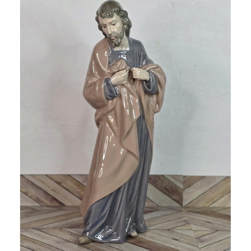 VTG NAO By LLADRO Saint Joseph #306 Replacement Nativity Figurine Christmas+Box